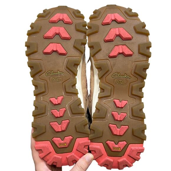 Clarks ATL Trek GTX Path Lace Up Sneakers Women's 7 Light Sand Gorpcore Outdoor - Picture 12 of 12